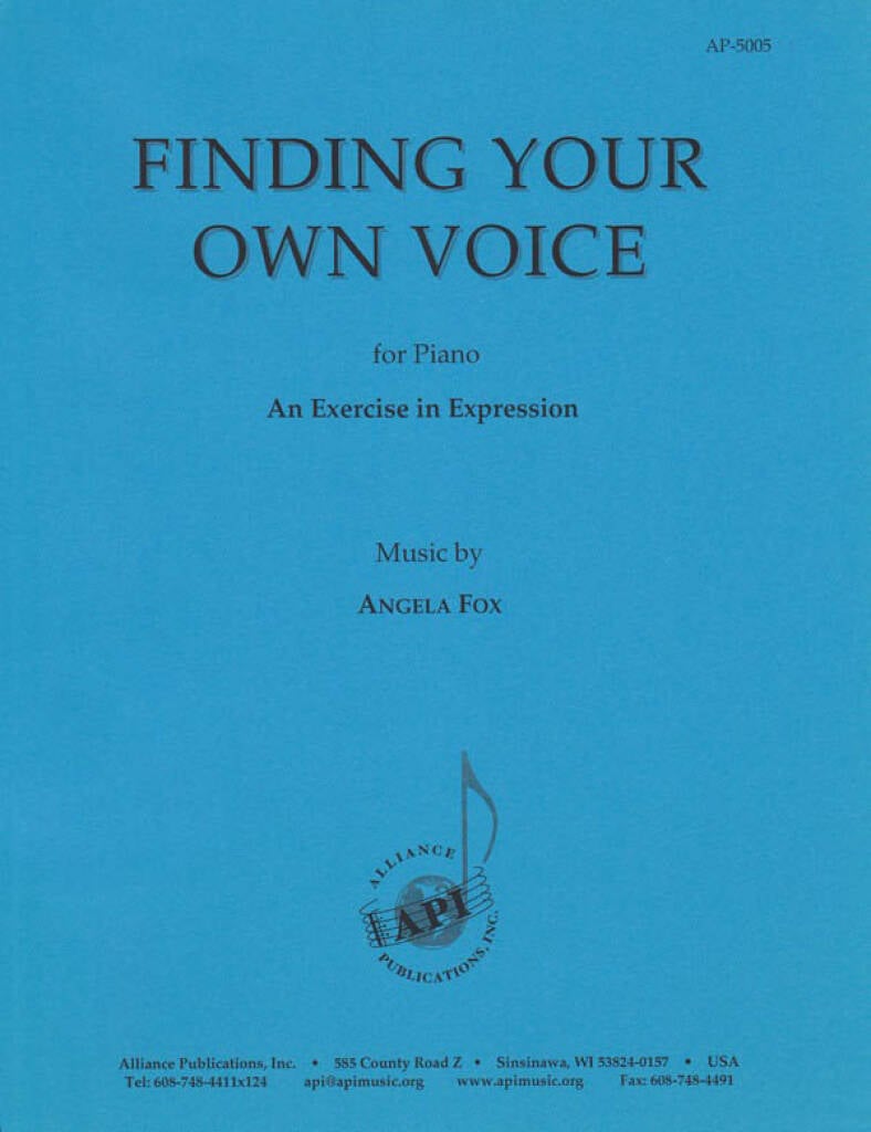 Finding Your Voice